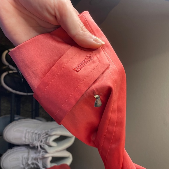 Coral Trench Coat - Picture 4 of 7